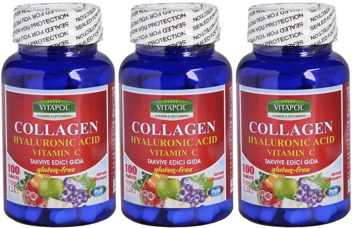 Vitapol Hydrolyzed Kolajen 3x100 Tablet