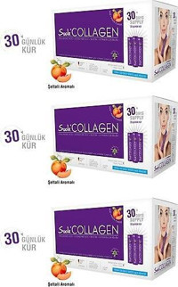 Suda Peach Sıvı Kolajen 3x30x40 ml