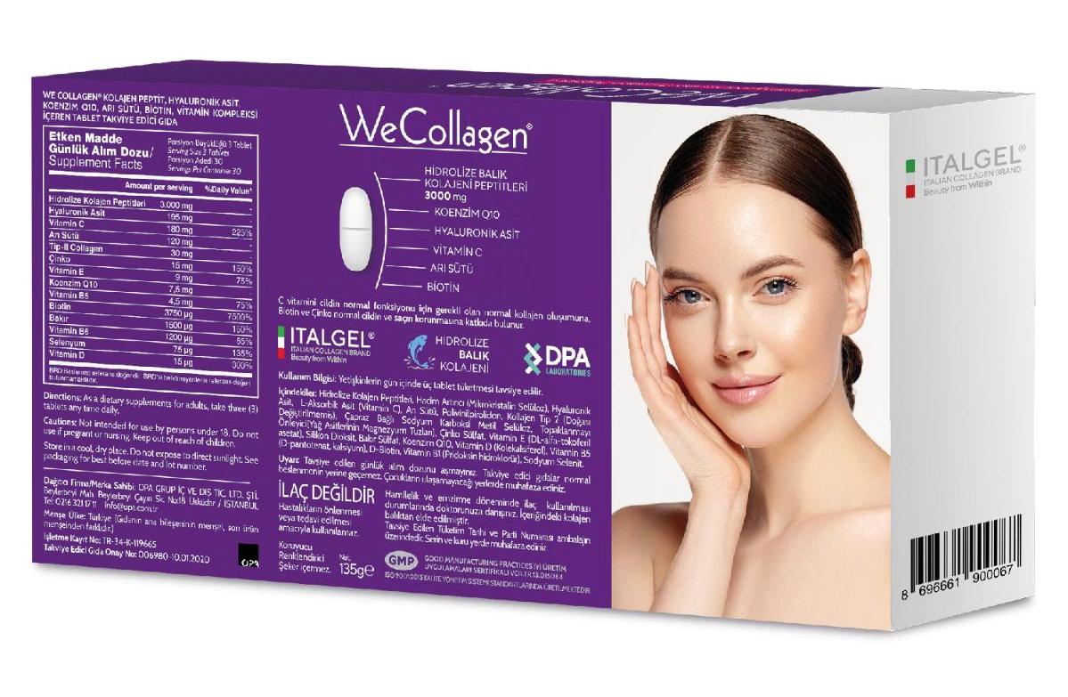 Wecollagen Kolajen 90 Tablet