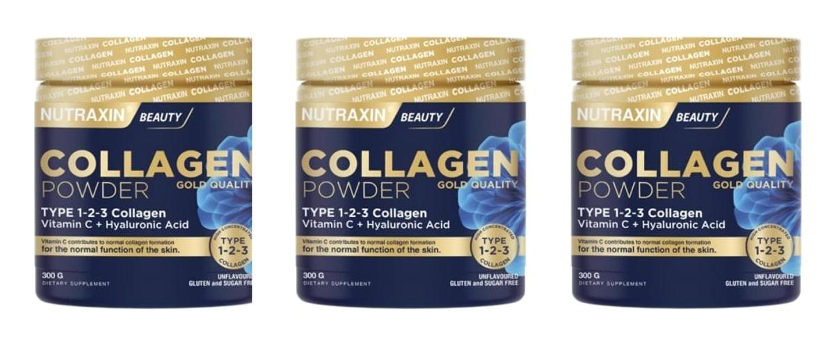 Nutraxin Gold Quality Toz Kolajen 3x300 gr