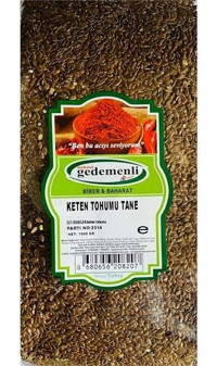 Gedemenli Tane Glutensiz Keten Tohumu 1 kg