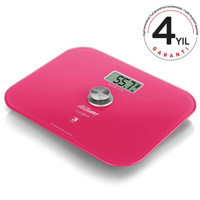 Arzum AR-5034 Cam Dijital Akıllı Tartı Pembe