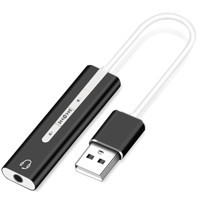 Alfais USB 3.5 mm Tek Girişli 7.1 USB Ses Kartı