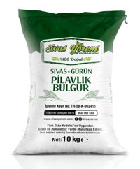 Sivas Yörem Doğal Pilavlık Bulgur 10 kg