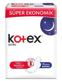 Kotex Antialerjik 15'li Hijyenik Ped 12 Adet