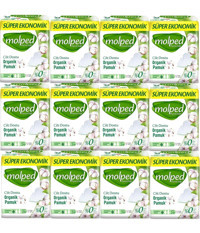 Molped Pure&Soft Organik 24'lü Hijyenik Ped 12 Adet