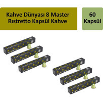 Kahve Dünyası 8 Master Ristretto 6x10'lu Kapsül Kahve