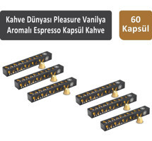 Kahve Dünyası Pleasure Vanilya Aromalı Espresso 60'lı Kapsül Kahve