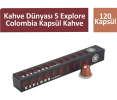 Kahve Dünyası 5 Explore Colombia 120'li Kapsül Kahve