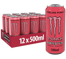 Monster Energy Pipeline Punch Enerji İçeceği 12 Adet 500 ml