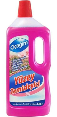 Çiçeğim Gül Kokulu Yüzey Temizleyici 1.5 lt