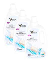Vebox Beyaz Sabun Kokulu Yüzey Temizleyici 3x1.5 lt