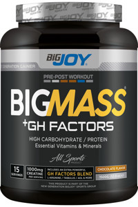 Bigjoy Gh Factors Çikolata Aromalı 15 Servis Kilo Aldırıcı Karbonhidrat 1500 gr Toz