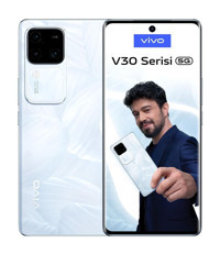 Vivo V30 256 GB Hafıza 12 GB Ram 6.78 inç 50 MP Çift Hatlı AMOLED Ekran Android Akıllı Cep Telefonu Beyaz