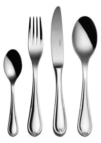 Sola Black Pearl 84 Parça 12 Kişilik Çatal Bıçak Takımı Gümüş