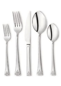 Schafer Sharp 72 Parça 12 Kişilik Çatal Kaşık Bıçak Takımı Gümüş
