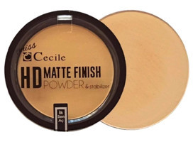 Cecile HD05 Yağsız Mat Kompakt Pudra Orta