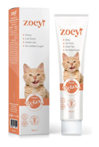 Zoey Relax Sakinleştirici Etki Yetişkin Kedi Vitamini Macun 100 gr