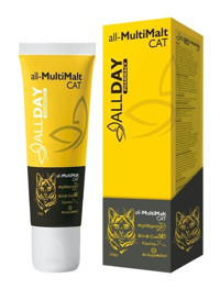 AllDay B Vitamini E Vitamini Multivitamini Bağışıklık Güçlendirici Yetişkin Kedi Vitamini Macun 100 gr