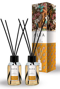 Alya Bambu Çubuklu Woody Oriental Oda Kokusu 2x100 ml