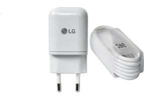 Lg K61 Universal USB Kablolu Şarj Aleti Beyaz