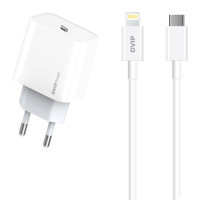 DVIP N25 PD20W Universal Type C Kablolu 20 W Şarj Aleti Beyaz