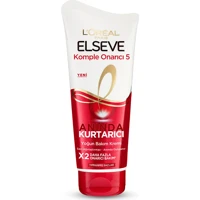 L'oréal Paris Elseve Komple Onarıcı 5 Onarıcı Yıpranmış Saçlar İçin Kadın Saç Kremi 180 ml