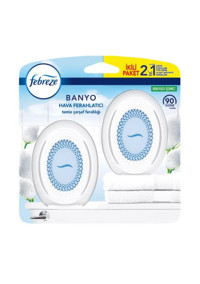 Febreze Banyo Temiz Çarşaf Ferahlığı Oda Kokusu 2'li