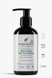 Momwell Organic Besleyici Hindistan Cevizi Vanilya Saç Kremi 200 ml