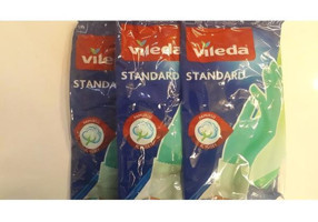 Vileda Yeşil Medium 3 Çift Temizlik Eldiveni