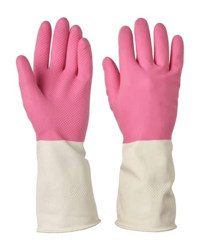 Ikea Rinnig Pembe Medium 1 Çift Temizlik Eldiveni