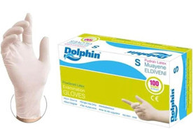 Dolphin Beyaz Small 100 Adet Bulaşık Eldiveni