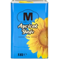 Migros Teneke Ayçiçek Yağı 18 lt