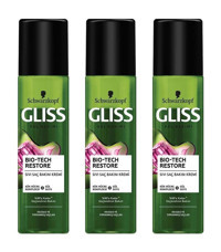 Gliss Bio-Tech Onarıcı Besleyici Kök Hücre Kompleksi Gül Suyu Kadın Saç Kremi 3 x 200 ml