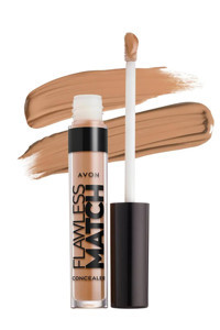 Avon Flawless Match 25P Nemlendiricili Göz Altı ve Yüz Likit Fırça Kapatıcı