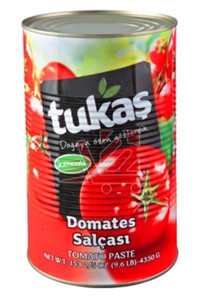 Tukaş Domates Salçası 2x4.3 kg