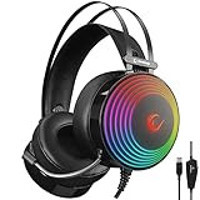 Rampage RM-K97 HELIX 7.1 USB Type A Gürültü Önleyici Mikrofonlu Kablolu Kulak Üstü Kulaklık Siyah