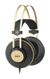 Akg K92 3.5 mm Jak Gürültü Önleyici Kablolu Kulak Üstü Kulaklık Siyah