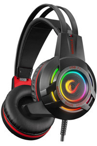 Rampage Miracle-X4 7.1 USB Type A Gürültü Önleyici Mikrofonlu Kablolu Kulak Üstü Kulaklık Siyah