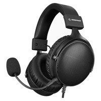 Rampage RM-K99 7.1 3.5 mm Jak Gürültü Önleyici Mikrofonlu Kablolu Kulak Üstü Kulaklık Siyah