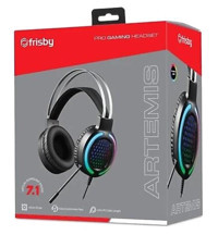 Frisby FHP-G1505G 7.1 USB Type A Gürültü Önleyici Mikrofonlu Kablolu Kulak Üstü Kulaklık Siyah