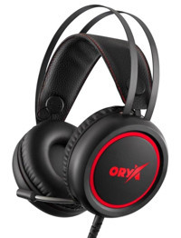 Niceboy Oryx Donut X210 Gaming 3.5 mm Jak Mikrofonlu Kablolu Kulak Üstü Kulaklık Siyah