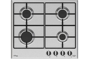 Tommatech TAO6006IM Metal 4 Gözlü Gazlı Ankastre Inox Ocak