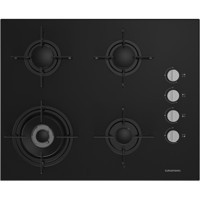 Grundig GIGL 622410 Siyah Cam 4 Gözlü Wok Gözü Gazlı Ankastre Ocak