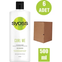 Syoss Curl Me Bukle Belirginleştirici Soya Proteini Saç Kremi 6 x 500 ml