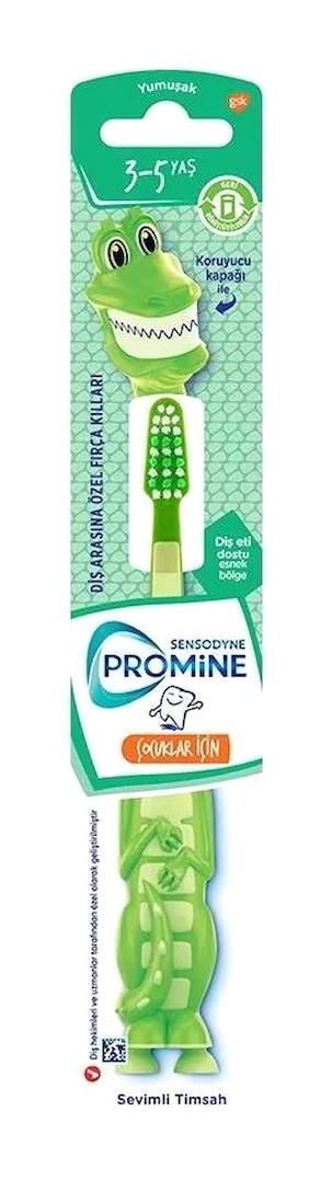 Sensodyne Crodile Yumuşak Manuel Çocuk Diş Fırçası Yeşil
