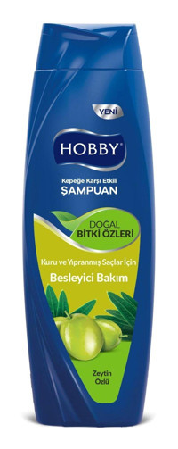 Hobby Besleyici Kuru Saçlar İçin Zeytinyağlı Şampuan 600 ml