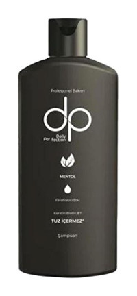 DP Daily Perfection Mentol Bakım Yapan Tüm Saçlar İçin Tuzsuz Sülfatsız Keratin Parabensiz Unisex Şampuan 250 ml