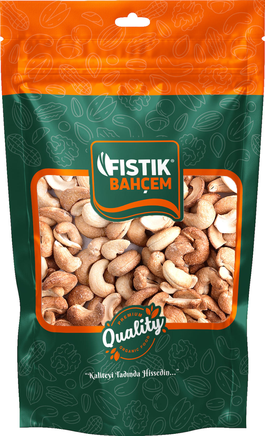 Fıstık Bahçem Kavrulmuş Tuzlu Kaju 500 gr