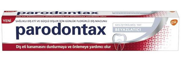 Parodontax Gelişmiş Tat Naneli Organik Florürlü Diş Macunu 75 ml